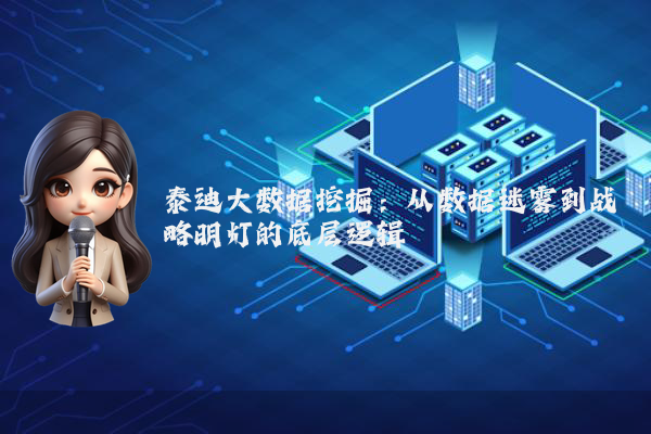 泰迪大数据挖掘：从数据迷雾到战略明灯的底层逻辑